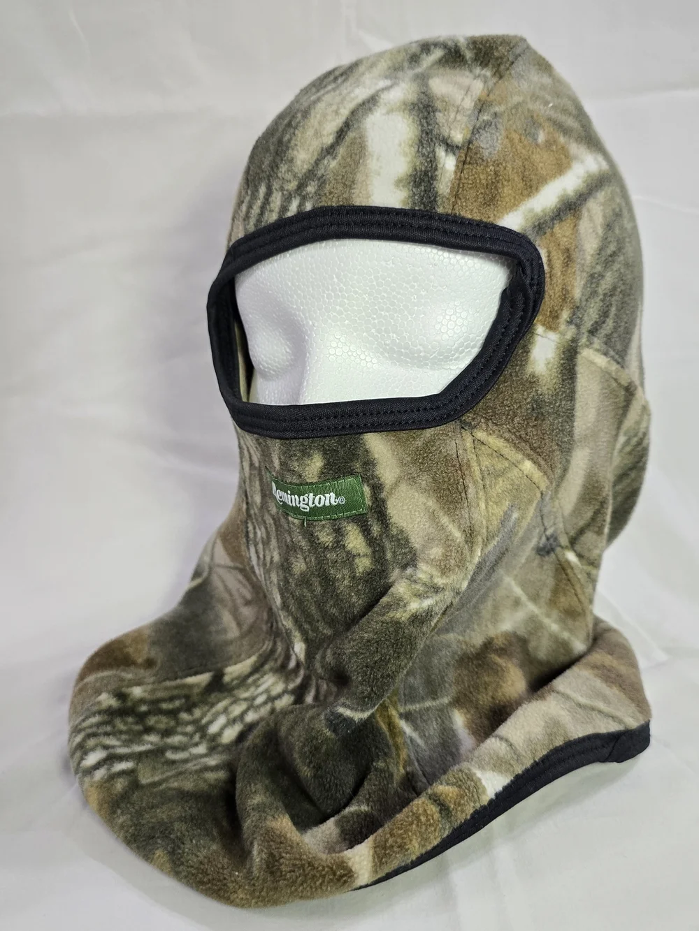 Remington Camo Fleece Balaclava with Black Trim